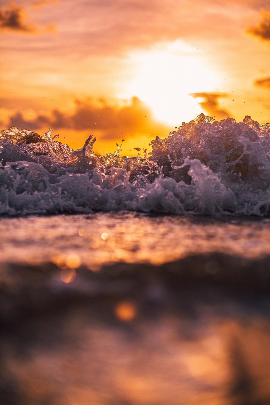 Warm shoreline light